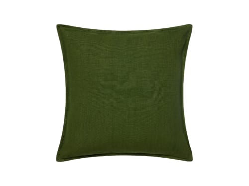 Flippy Linen Cushion Cover - 50X50 - Potted Plant and Secret Garden