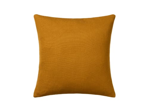 Nuzzler Merino Wool Cushion Cover - 50X50 - Honey Pot - Yellow