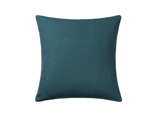 50X50 Nuzzler Merino Wool Cushion in Hosepipe - Teal