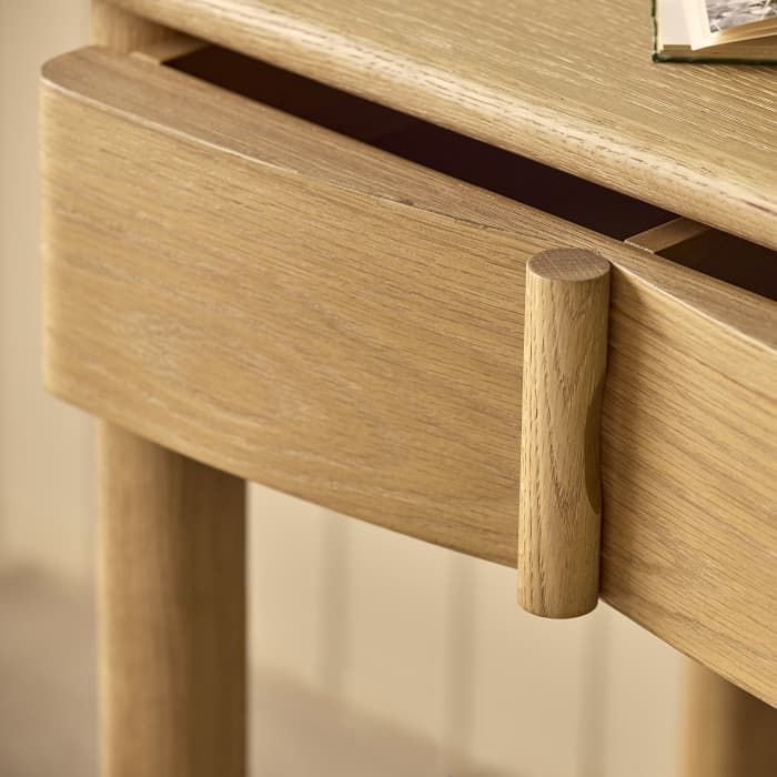 Looper Tasker Table in Light Oak