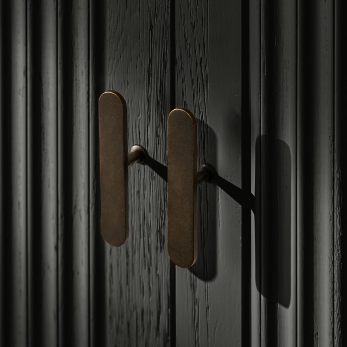 Keeper Flaunty Three of a Kind Set in Milky Way Painted Oak