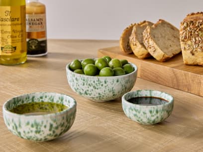 Dipper Bowls Set Waxed Jacket Green main