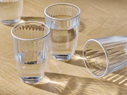 Slurper Glass Butler Sink White main