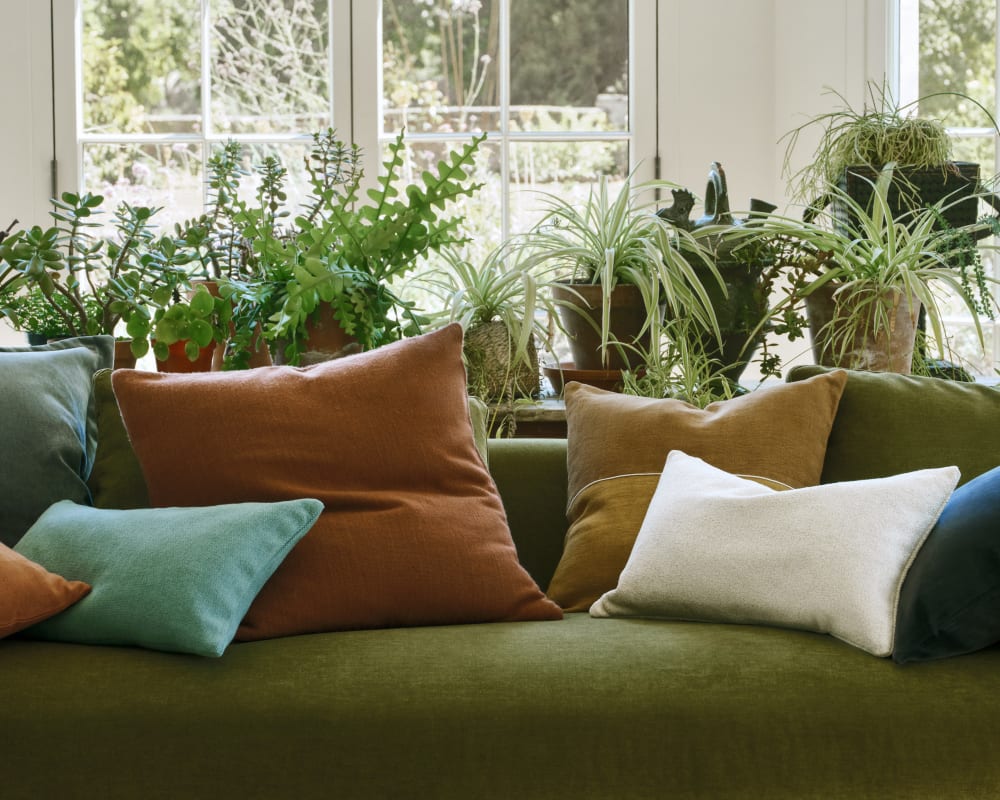 Mixed cushion range