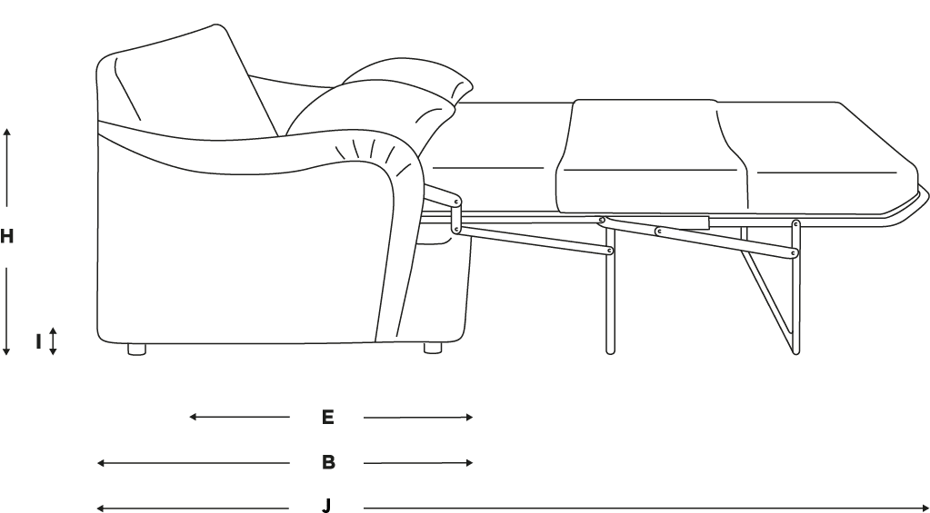 Jonesy Sofa Bed Contemporary Sofa Bed Loaf
