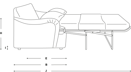 JONESY SOFA BED SIDE