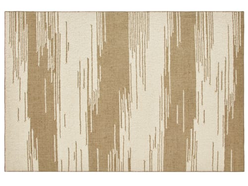 Etchy Sketchy Wool Rug - 200cm x 300cm - Welly Boot Green