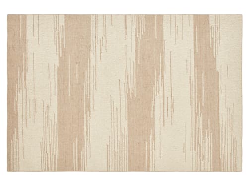 Etchy Sketchy Wool Rug - 170cm x 240cm - Truffle Taupe