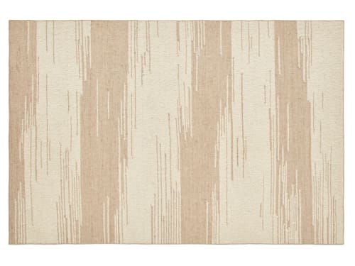 Etchy Sketchy Wool Rug - 200cm x 300cm - Truffle Taupe