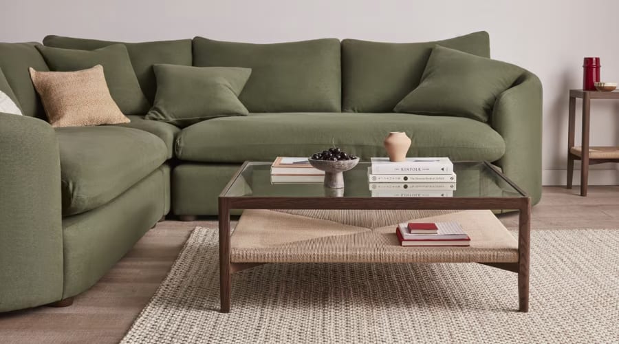 Keepsake Square Coffee Table in Dark Oak
