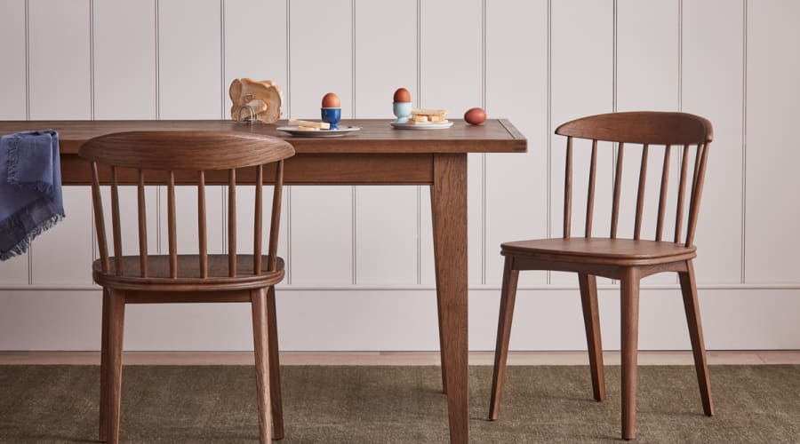 Pair of Drummer Kitchen Chairs