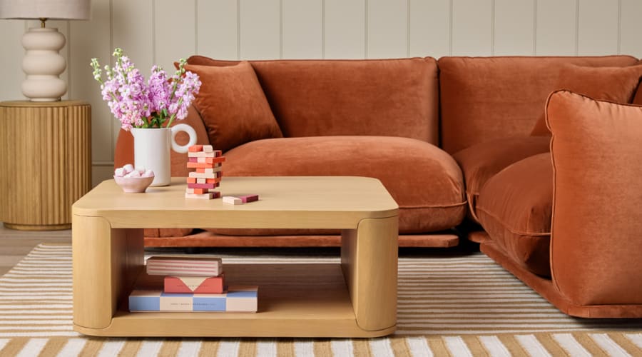 Stronghold Square Coffee Table Light Oak