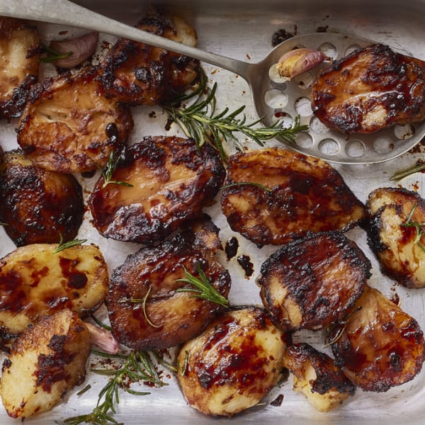 Marmite Roast Potatoes