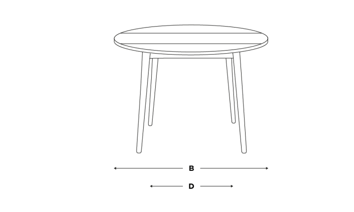 Parquet shop pie table