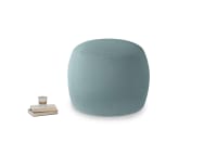 Little Cheese Footstool in Beach Ball Clever Velvet