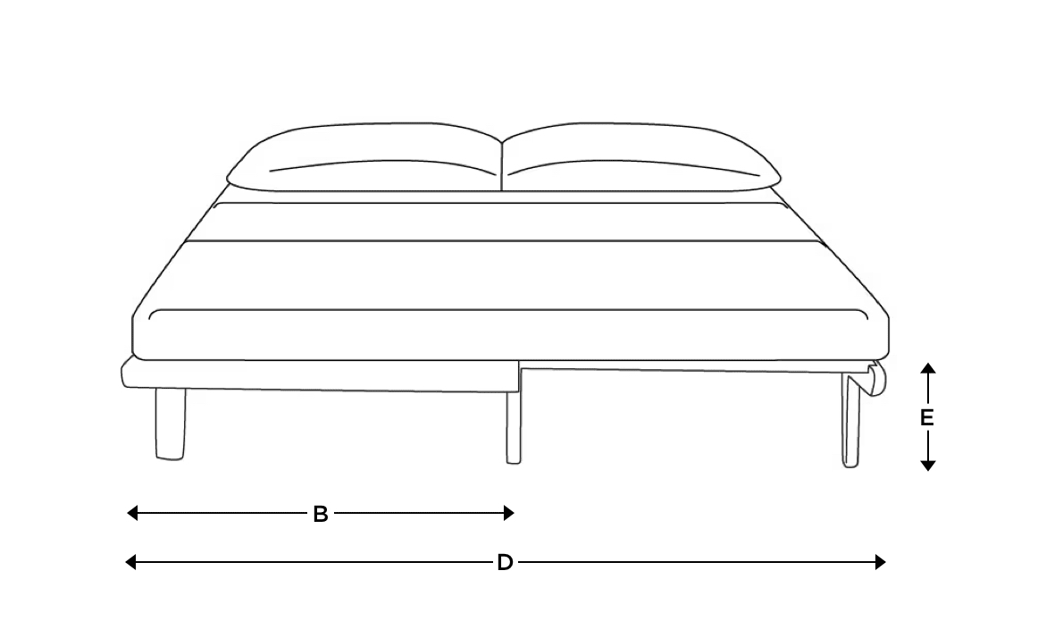 Tip Top Daybed Handmade Oak Guest Bed Loaf
