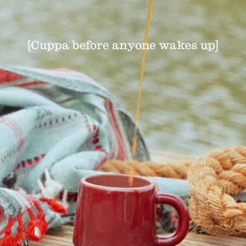 Things we recommend for recharging your batteries:

☕ Cuppa before anyone wakes
📵 Put your phone down
🍫 Snacks, snacks, more snacks
✍️ Go analogue (for a bit)
🏠 Embrace the chaos… stomp on the sofa

Got any to add?

Digital detox, unplug, soft life, simple pleasures, relaxed interiors, self care