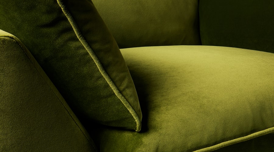 Slow Riser Armchair in Grass Clippings Clever Velvet