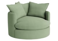 Dunkins Accent Chair Large in Gooseberry Fool Clever Twill
