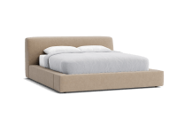 The Bedfather Bed - Superking - Chenille - Tea Dunk - Beige