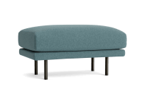 Jeffers Footstool - Rectangle - Clever Linen - Lighthouse