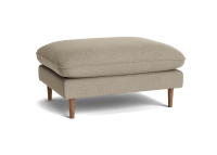 Slow Riser Footstool - Rectangle - Clever Laundered Linen - Rope Ladder