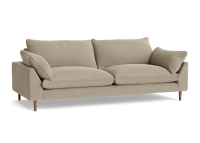 Slow Riser Sofa - Large - Clever Laundered Linen - Rope Ladder