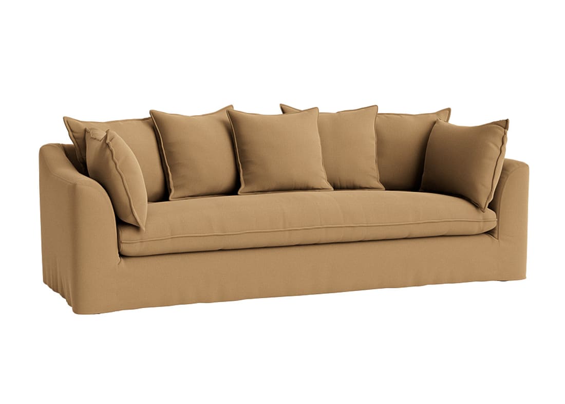 Sloafer Sofa Extra large in Conker Fight Brushed Cotton