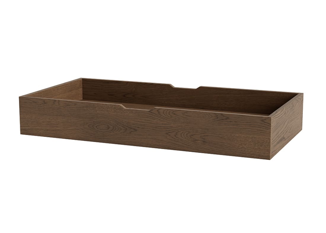 Dinkum Underbed Storage in Dark Oak