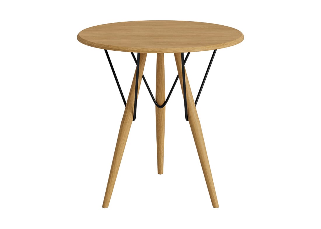 High Wire Side Table - Standard - Light Oak