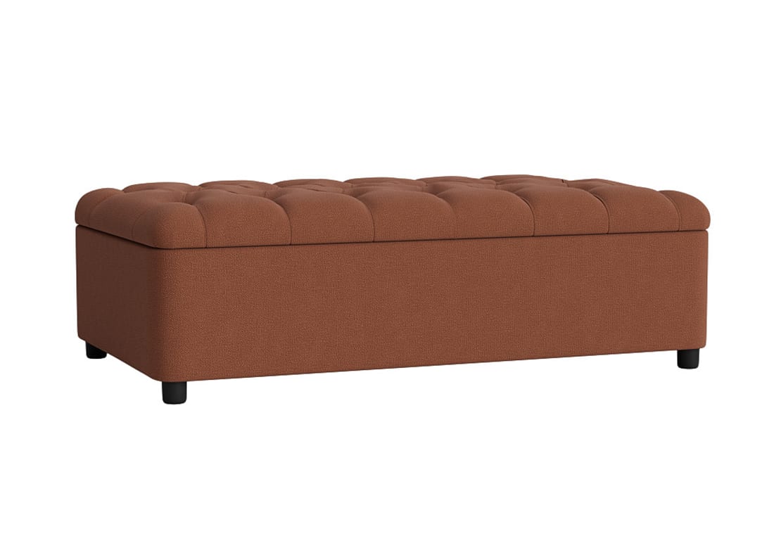 Bed in a Button - Double - Clever Slubby Cotton - Rusty Rake