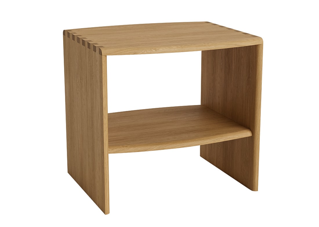 Bowie Side Table - Standard - Dark Oak