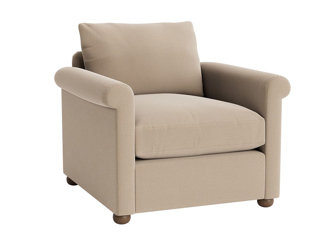 Queenie Armchair - Armchair - Clever Cotton - Toasted Muffin