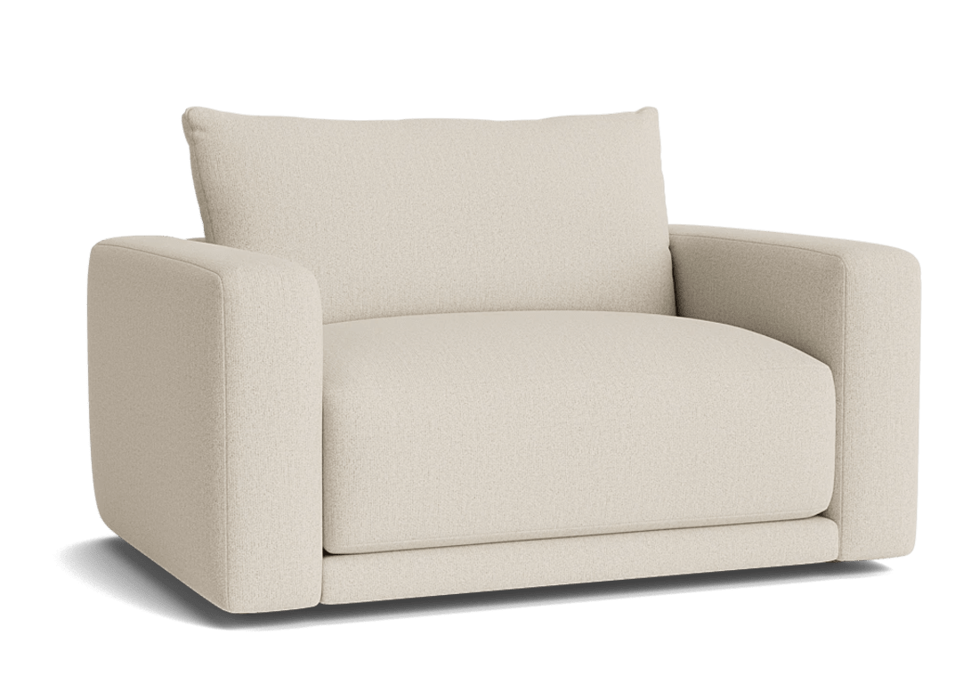 Little Softie Love Seat - Loveseat - Boucle - Whipped Cream - White