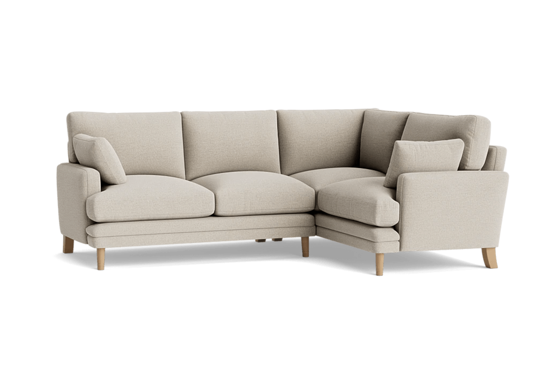 Squisharoo Corner Sofa - Large Right Hand - Clever Velvet - Sopping Seagrass