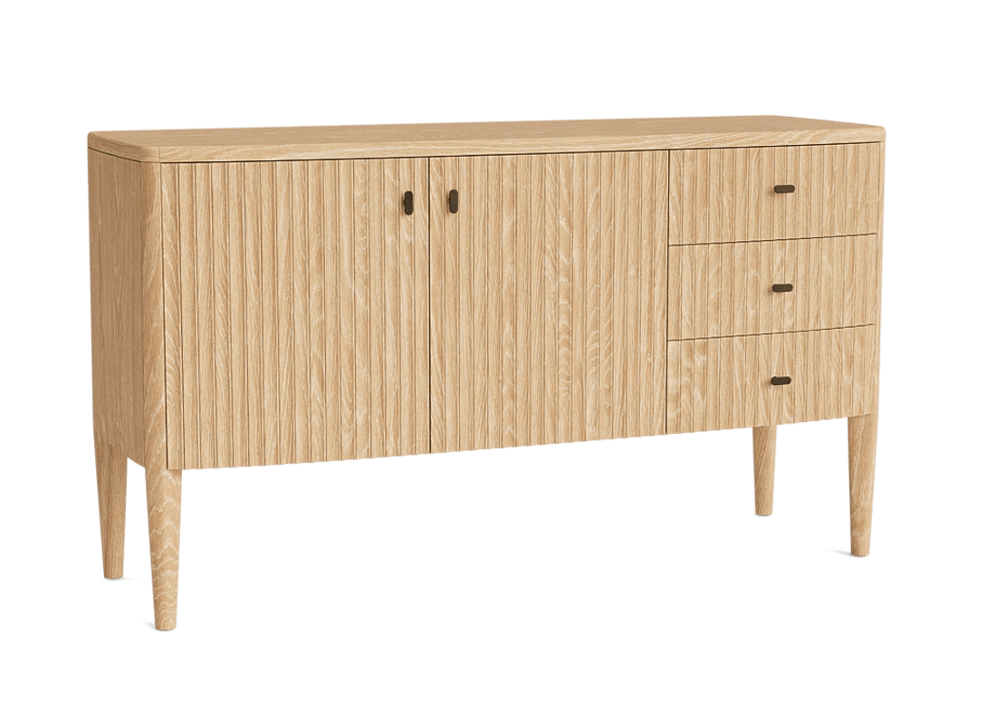 Heyday Sideboard - Medium - Whitewashed Oak