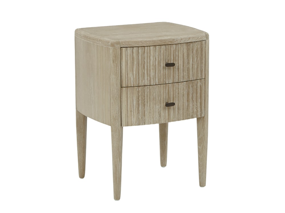 Heyday Side Table in Whitewashed Oak