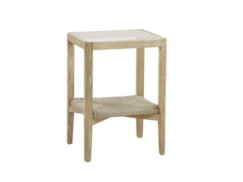 Little Keepsake Side Table In Whitewashed Oak