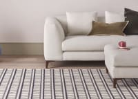 Reely Wool Rug - 140cm x 200cm - Deckchair and Ink Blot Blue