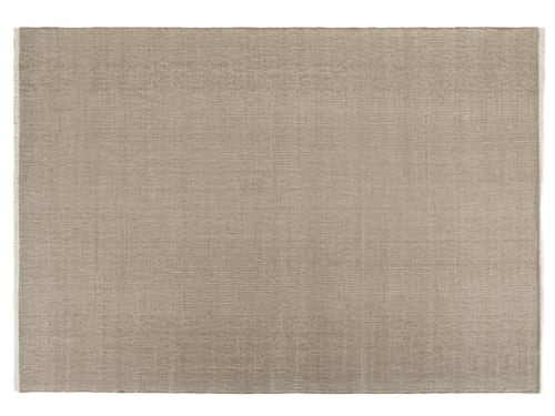Flecky Wool Rug 140 x 200 cm in Taupe