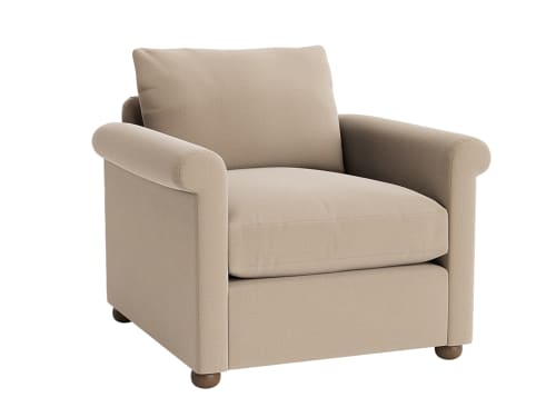 Queenie Armchair - Armchair - Clever Cotton - Toasted Muffin