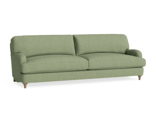 Jonesy Sofa  - Extra Large - House Fabric - Allo Vera - Light Oak Legs