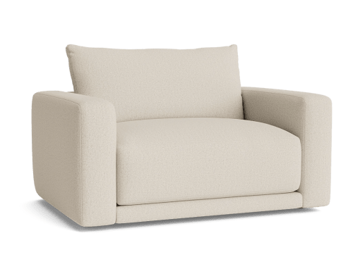 Little Softie Love Seat - Loveseat - Boucle - Whipped Cream - White