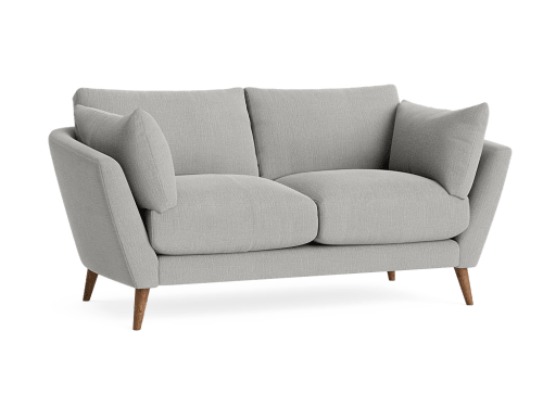 Groover Sofa - Medium - Clever Laundered Linen - Licking Spoons - Dark Oak Legs