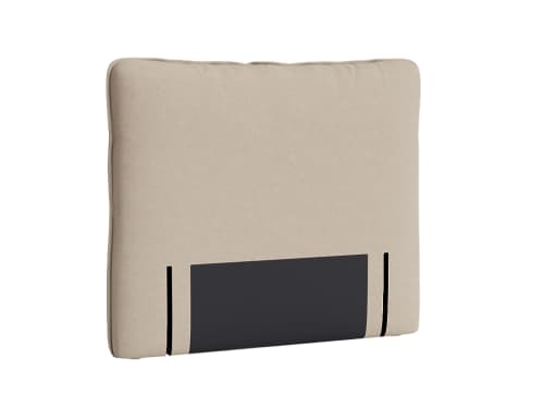 Pillow Talker Headboard - Double - Clever Linen - Mushroom Stalk