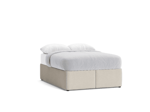 Bottoms Up Ottoman Bed - King - House Fabric - Thatch