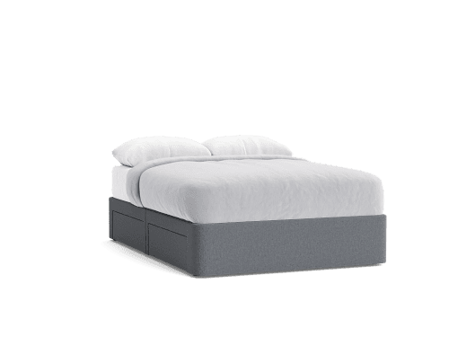 Side Stash 2 Drawer Bed - King - Linen - Baking Tin