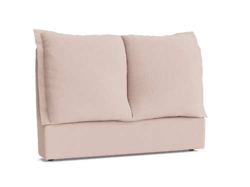 Beddy-Byes Headboard - King - Slubby - Strawberry Mousse