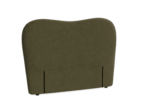 Monroe Headboard - Double - Chenille - Wine Bottle - Green