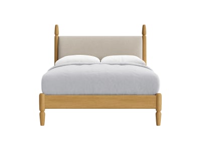 Pippi Bed in Light Oak Front